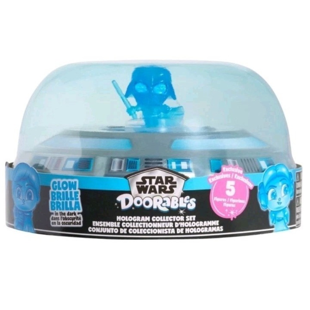 Doorables Star Wars Hologram Collector Set -5 Figures -Glow In The Dark- NIB